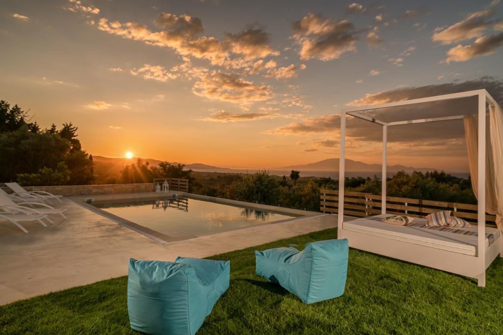 Villa Merovigli - Sea Views & Private Pool, Ideal For Large Groups, By Zantewize Tragaki Luaran gambar